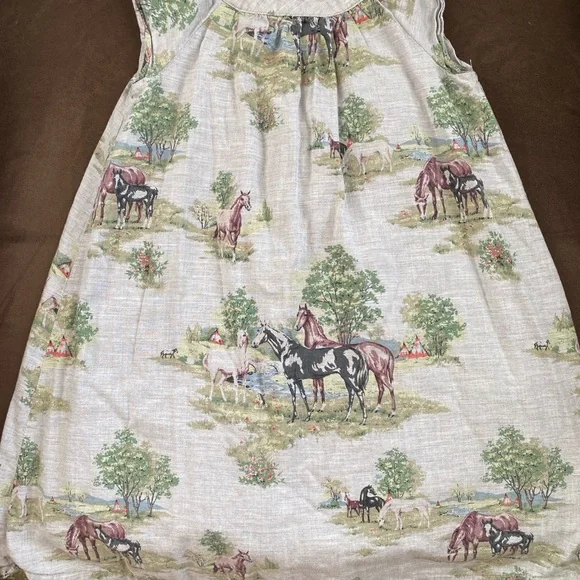 BabyGap Toddler Dress with horse accents - Picture 1 of 3